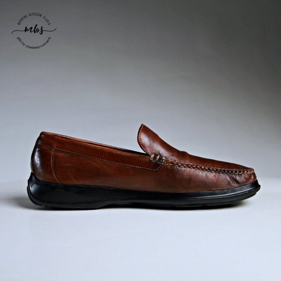Cole‎ Haan Air Dempsey Leather Loafers Brown Men 9.5 main image 9